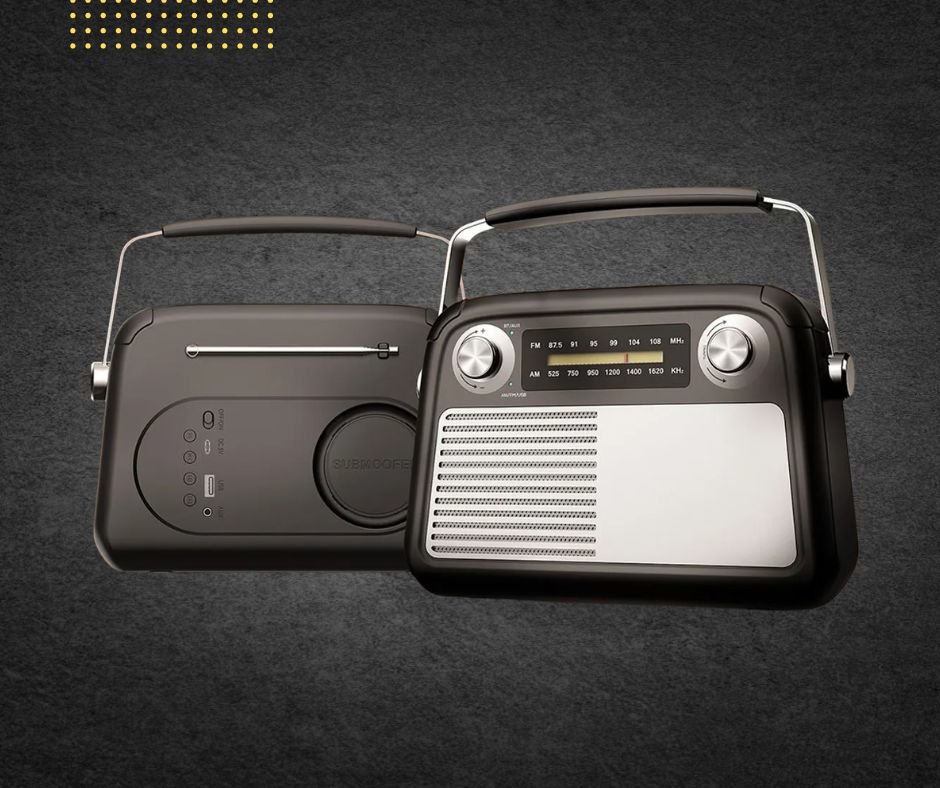 Radio bluetooth Richards FB-R102 FM/AM, negro